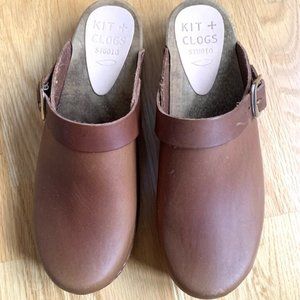 Kit + Clogs Studio Cacao Low Klassisk Clog with Strap Size 38